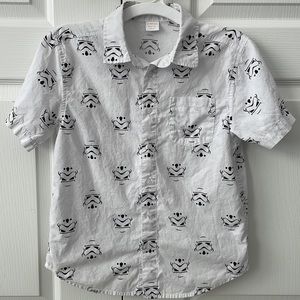 Gymboree STAR WARS Storm Trooper Shirt